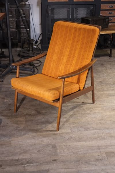 fauteuil scandinave vintage 1960